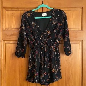 Floral romper